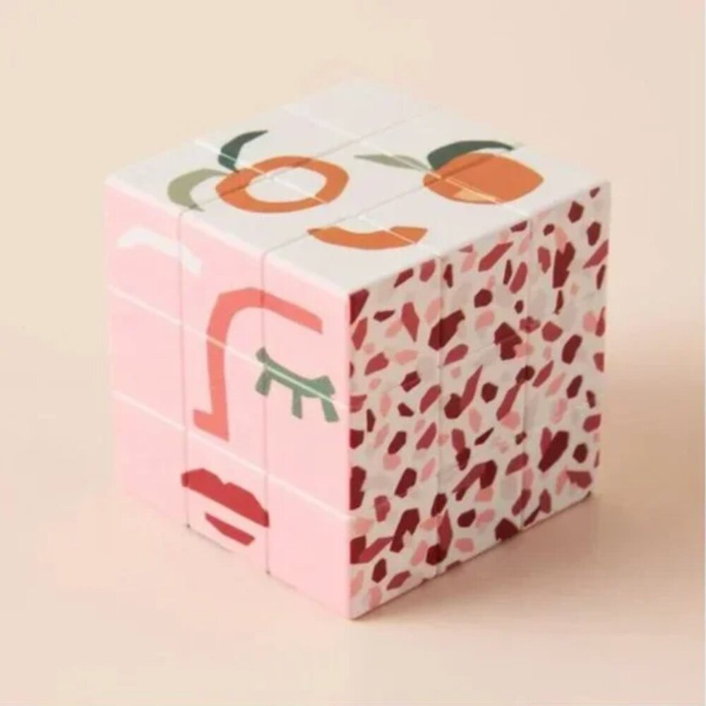⭐️ Modern Art 3D Boho Beach Hipster Hippie Deco Farm Cottage Game Rubiks Cube